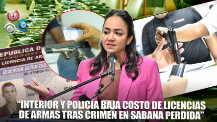 Ministerio De Interior Y Policía Disminuirá Carga Economica En Renovación De Licencia De Armas