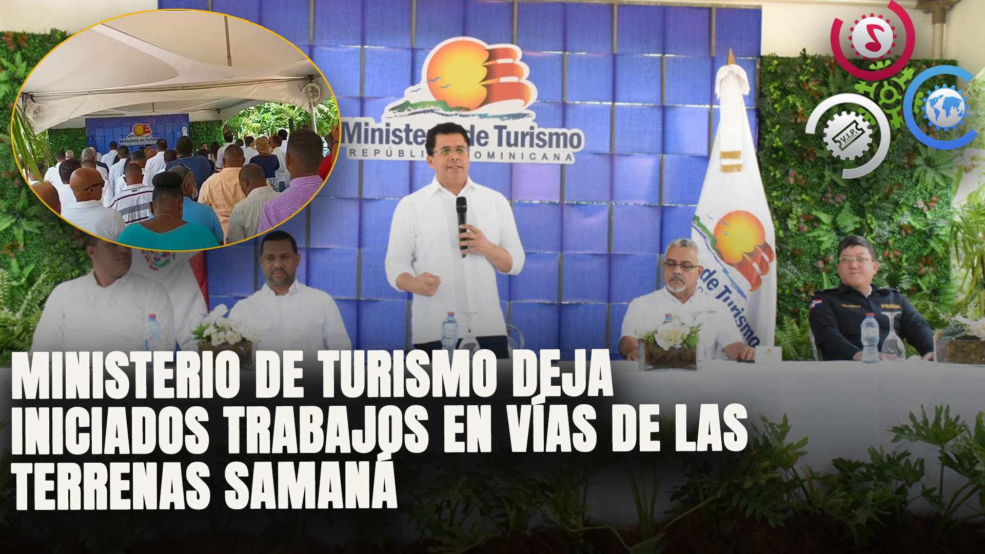 Ministerio De Turismo Deja Iniciados Trabajos En Vías De Las Terrenas Samaná