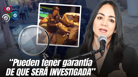 Ministra Faride Raful Insta A Denunciar Policías Que Violen La Ley Y No Cumplan Su Deber