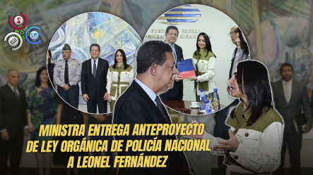 Ministra Raful Y Equipo De Reforma Policial Sostienen Encuentro Con Leonel Fernández