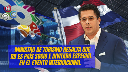 Ministro David Collado Supervisa Stand Dominicano En Feria Top Resa 2025 De París