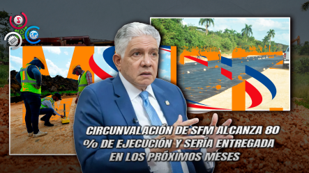 Ministro Eduardo Estrella Supervisa Avances De La Circunvalación De San Francisco De Macorís