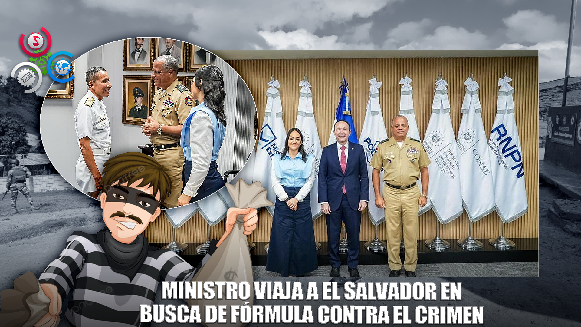 Ministro De Defensa Estudia Modelo Salvadoreño