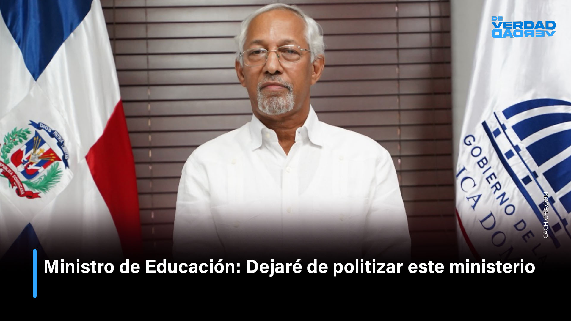 Ministro De Educación Dejaré De Politizar Este Ministerio
