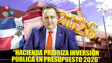 Ministro De Hacienda Asegura Que Prioriza El Gasto De Inversión Pública En Presupuesto 2026