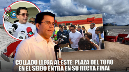 Ministro De Turismo, David Collado Supervisa La Plaza Del Toro En El Seibo