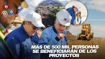 Ministro De La Presidencia Paliza Y Eduardo Estrella Supervisan Avances De Circunvalaciones En Navarrete Y Moca