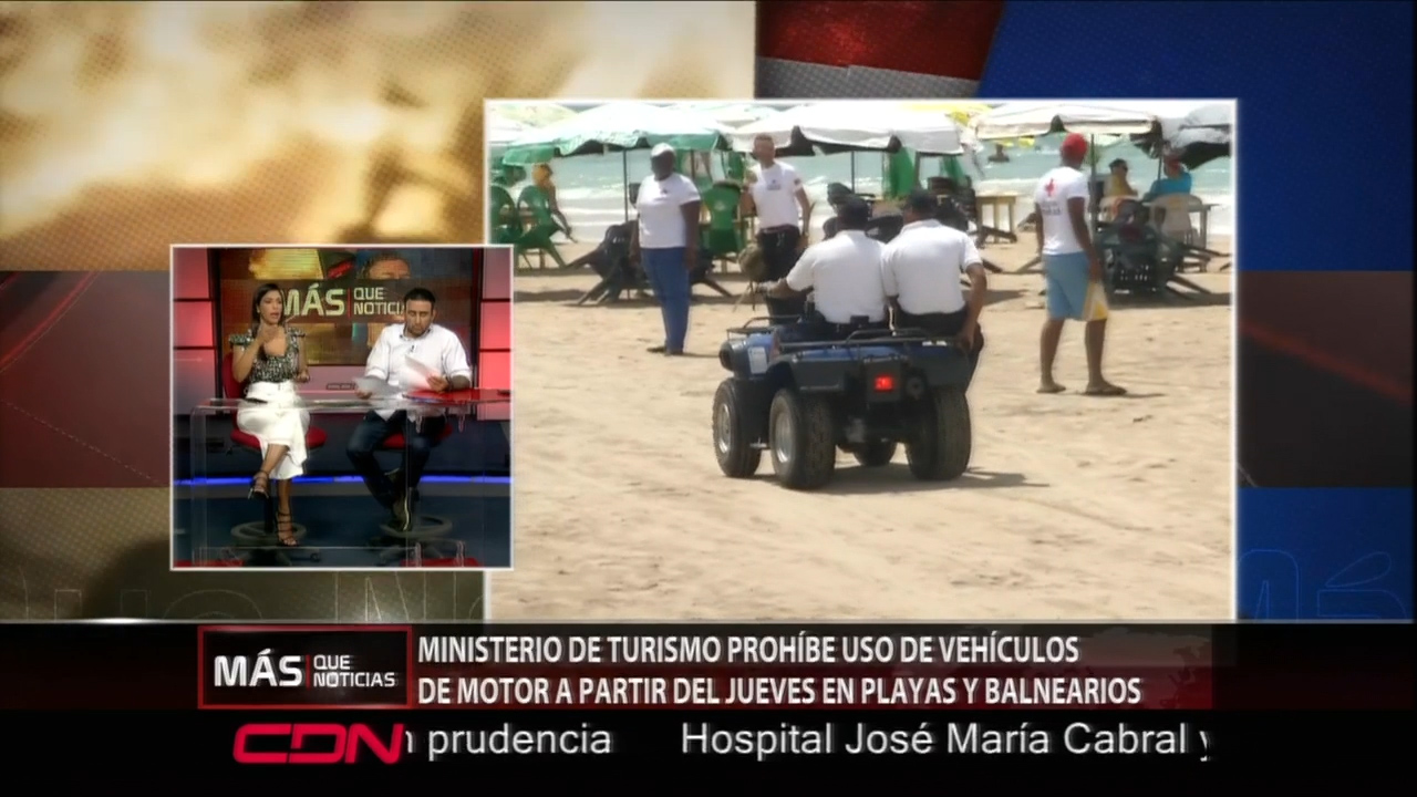 Prohíben Uso De Vehículos De Motor A Partir Del Jueves En Playas Y Balnearios