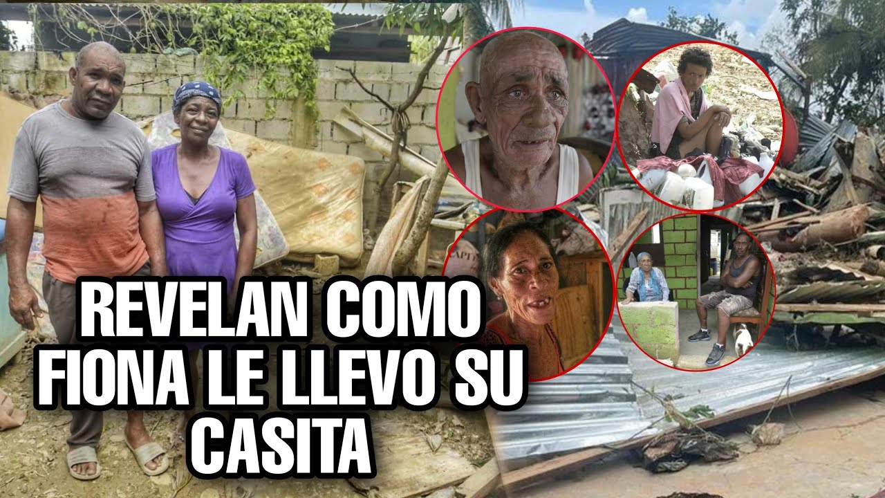 Mira Los Rostros De La Desesperanza Tras El Paso Del Huracán Fiona Por Higüey
