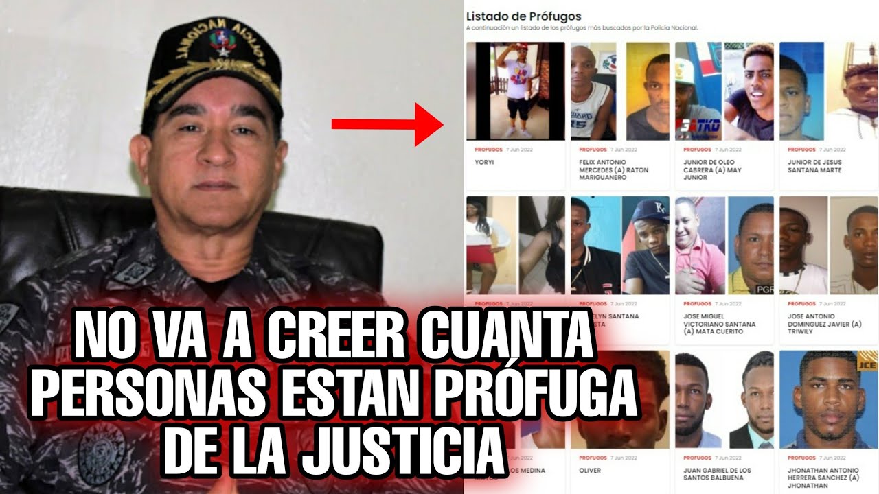 Personas Prófugas De Justicia Dominicana