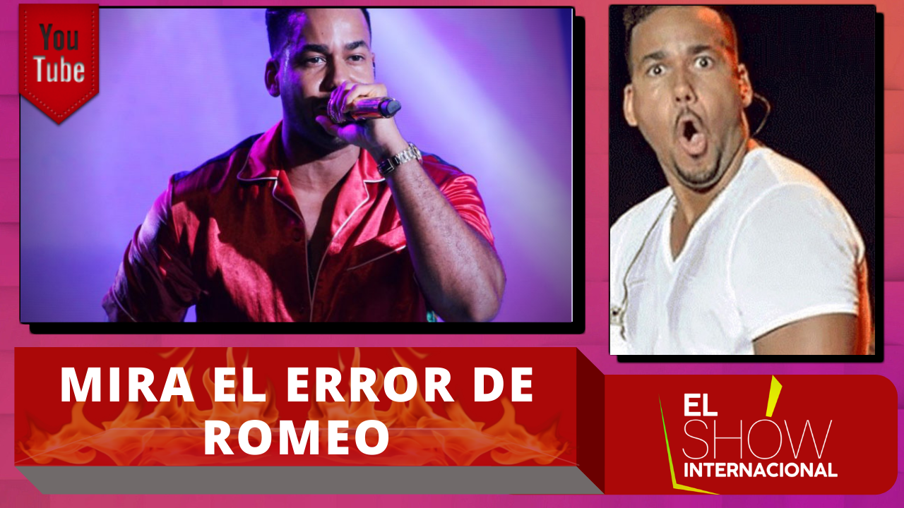 ¡Increíble! Mira El Error Con El Cuál Romeo Santos La Maco En RD