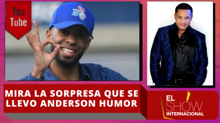 Héctor Acosta Reconoce El Talento De Anderson Humor En Pleno Concierto