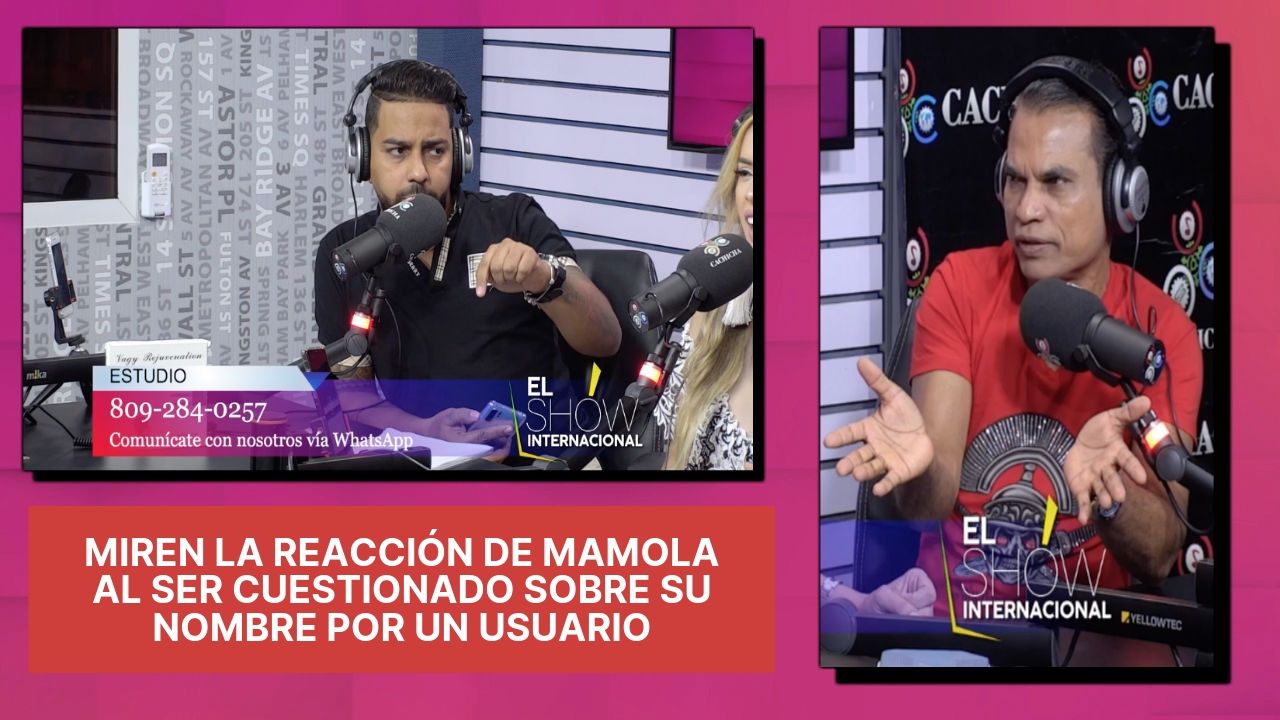 Miren La Reacción De Mamola Al Ser Cuestionado Sobre Su Nombre Por Un Usuario