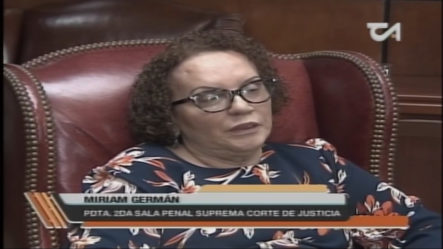 Miriam Germán Califica Como Una Canallada Lo Dicho Por El Procurador De La República