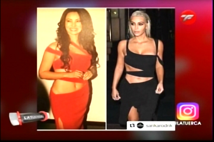 La Tuerca: Myriam Hernández Se Burla En Pocas Palabras De Kim Kardashian Por Copiarle Vestido Que Usó 14 Años Atrás