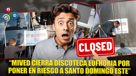 Mived Clausura Discoteca Eufhoria Por Incumplir Normas De Construcción