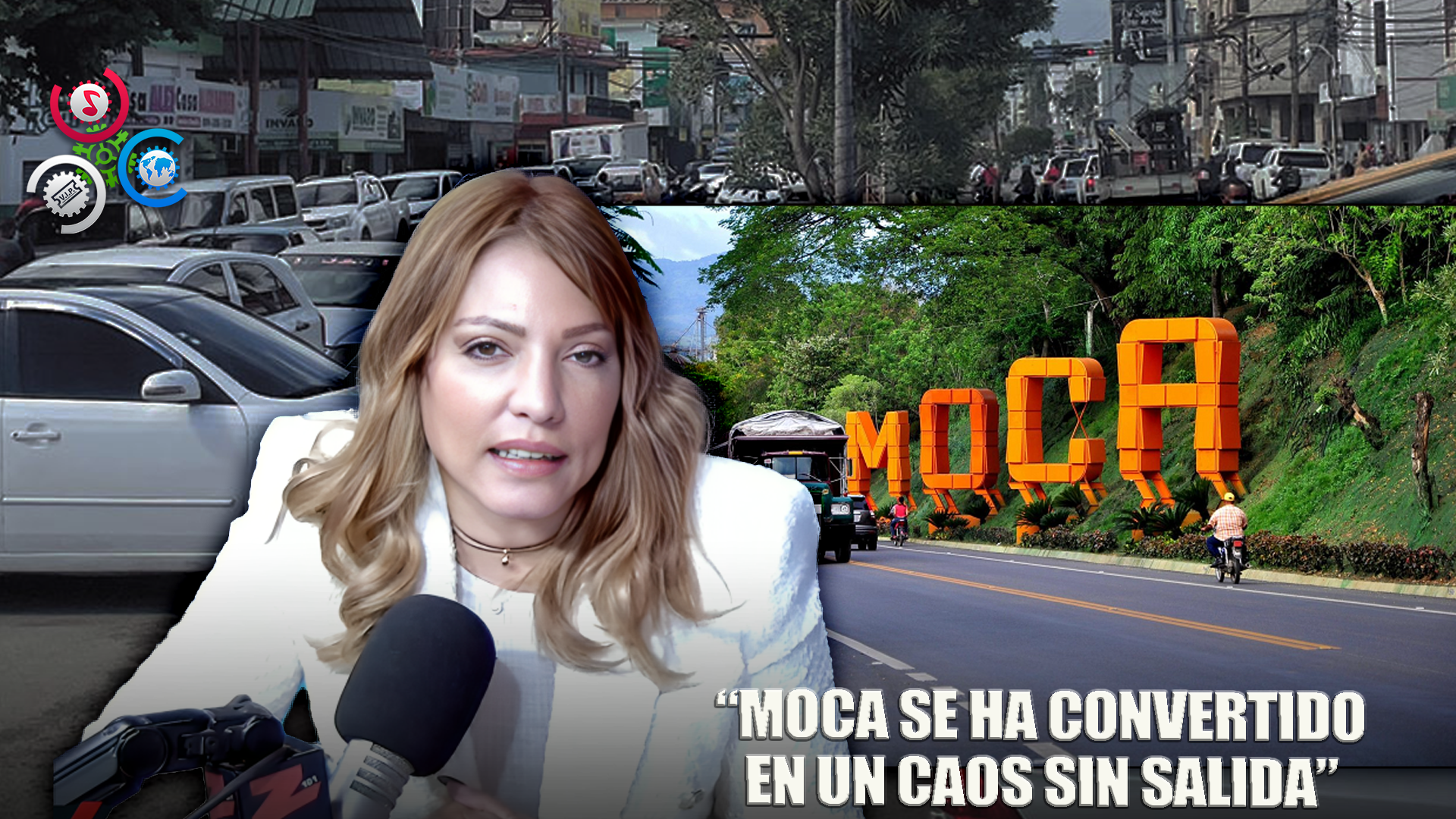 Moca Atrapada En Su Propio Tránsito: El Caos De Vías Estrechas