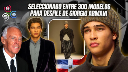 Modelo Dominicano Juanel Hernández Es Seleccionado Entre 300 Modelos Para Desfile De Armani En Milán