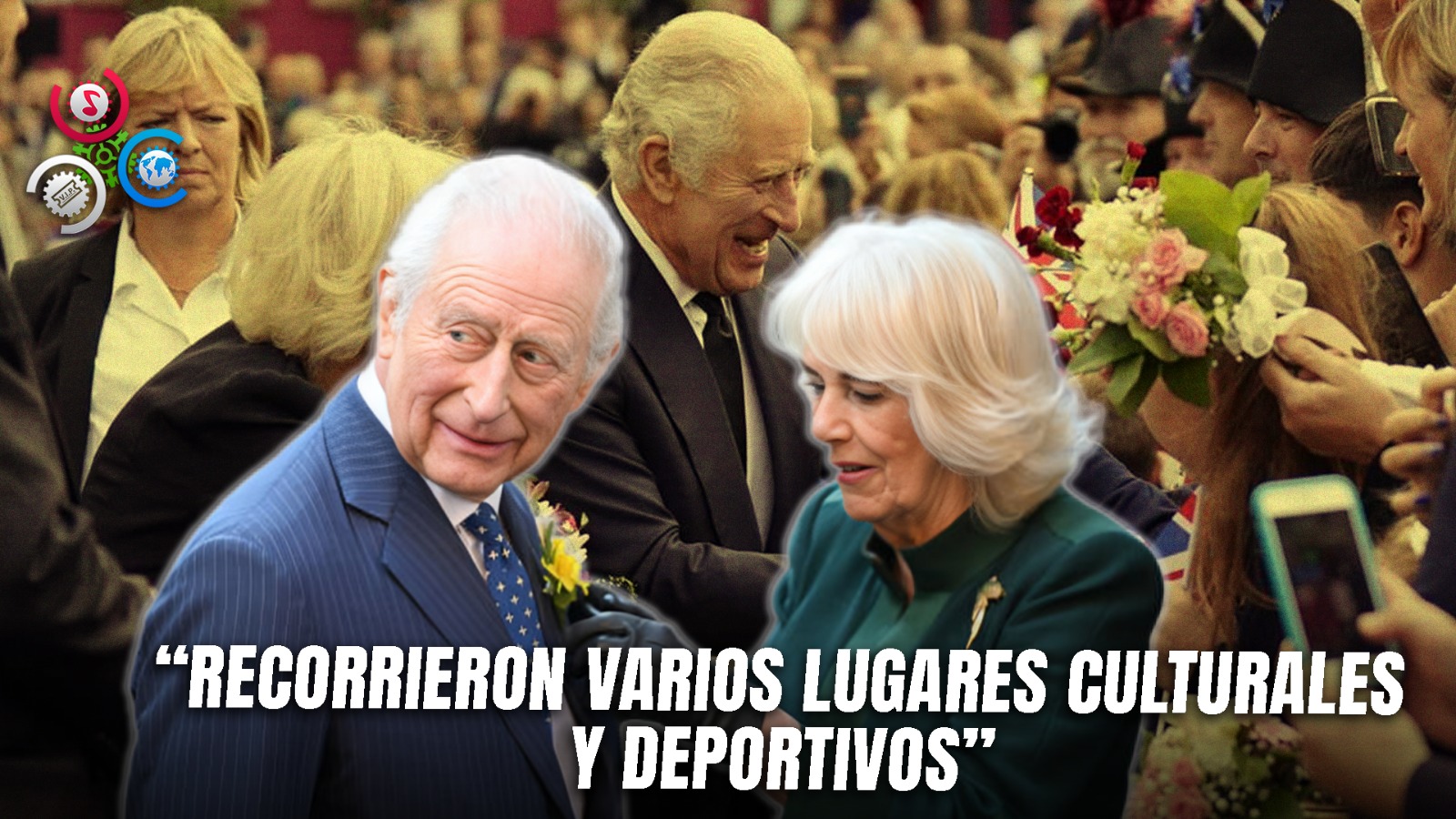 Monarcas Británicos Recorren Centros Culturales En Belfast