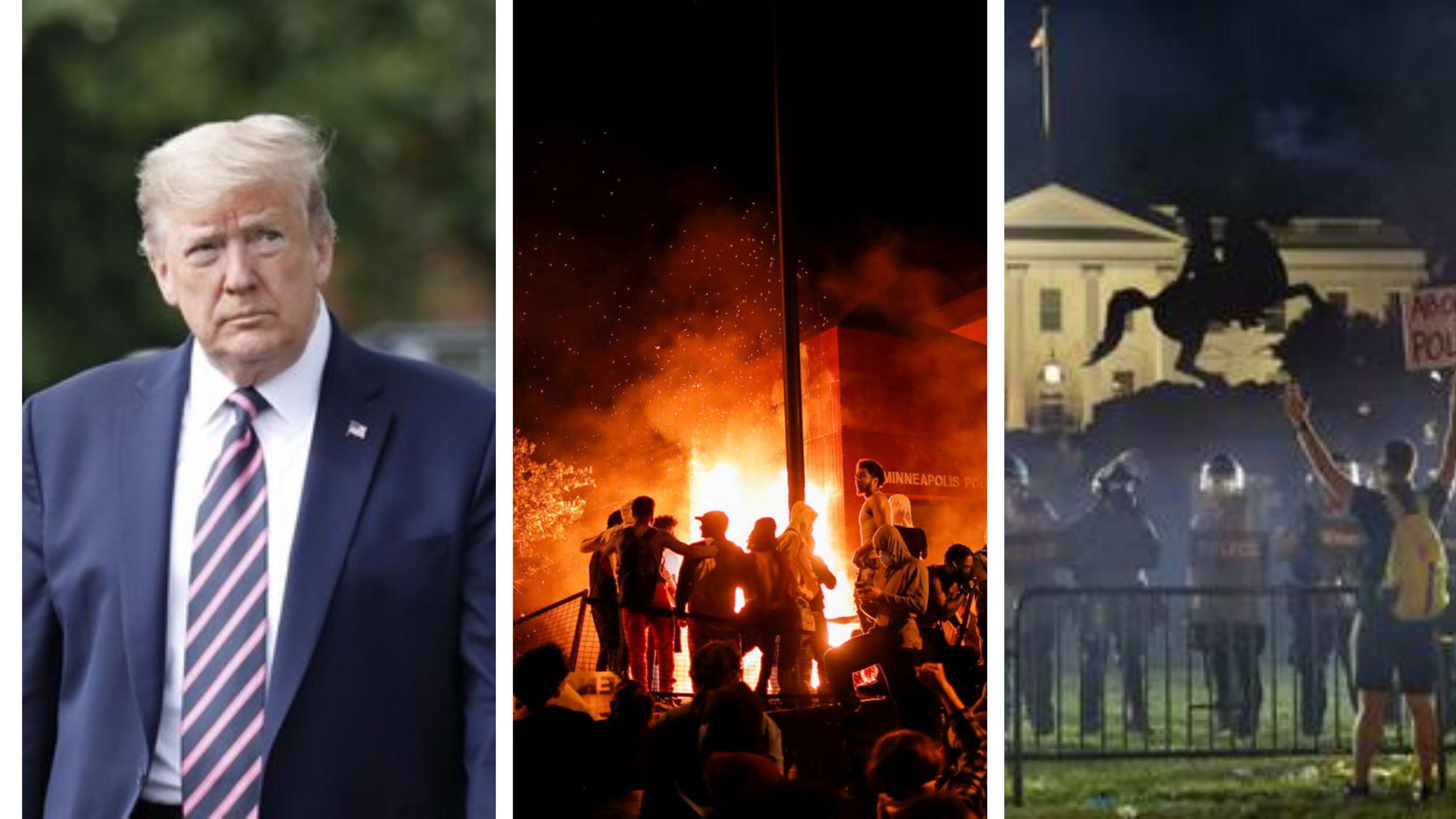 EE.UU. Ausencia De Los Líderes Afroamericanos En Medio De Protesta.