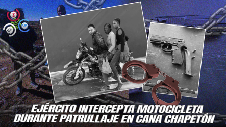 Motociclista Es Detenido Con Arma Ilegal Y Dos Haitianas Indocumentadas En Montecristi