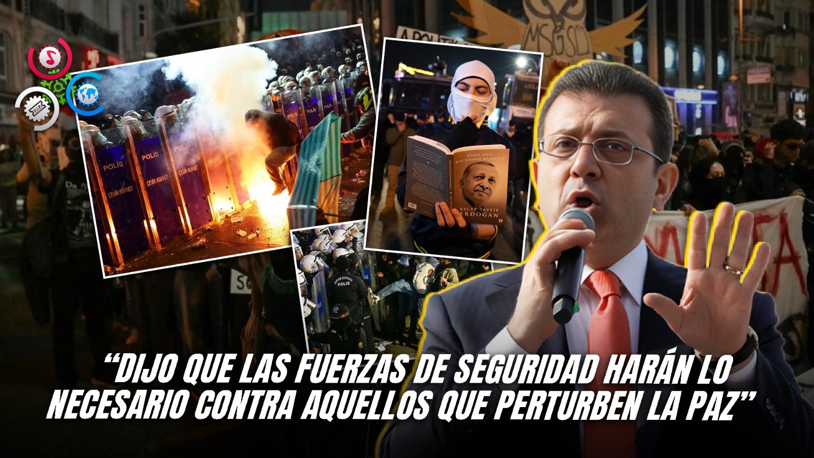 Movilizaciones En Turquía Tras La Detención Del Alcalde De Estambul