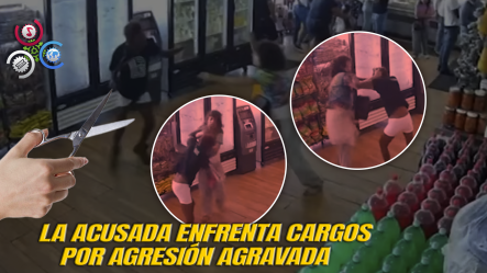 Mujer Apuñala A Otra Con Tijeras En Restaurante De Miami; Todo Quedó Grabado Por Cámaras De Seguridad