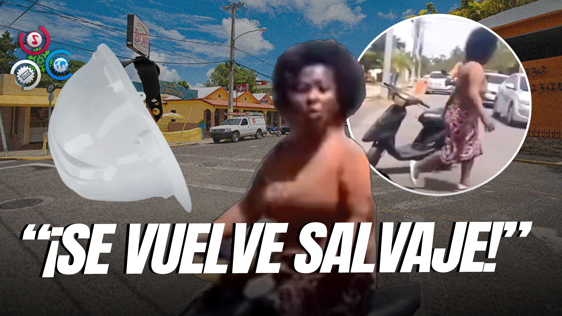 Mujer Se Altera Tras Ser Detenida Por No Usar Casco En Puerto Plata