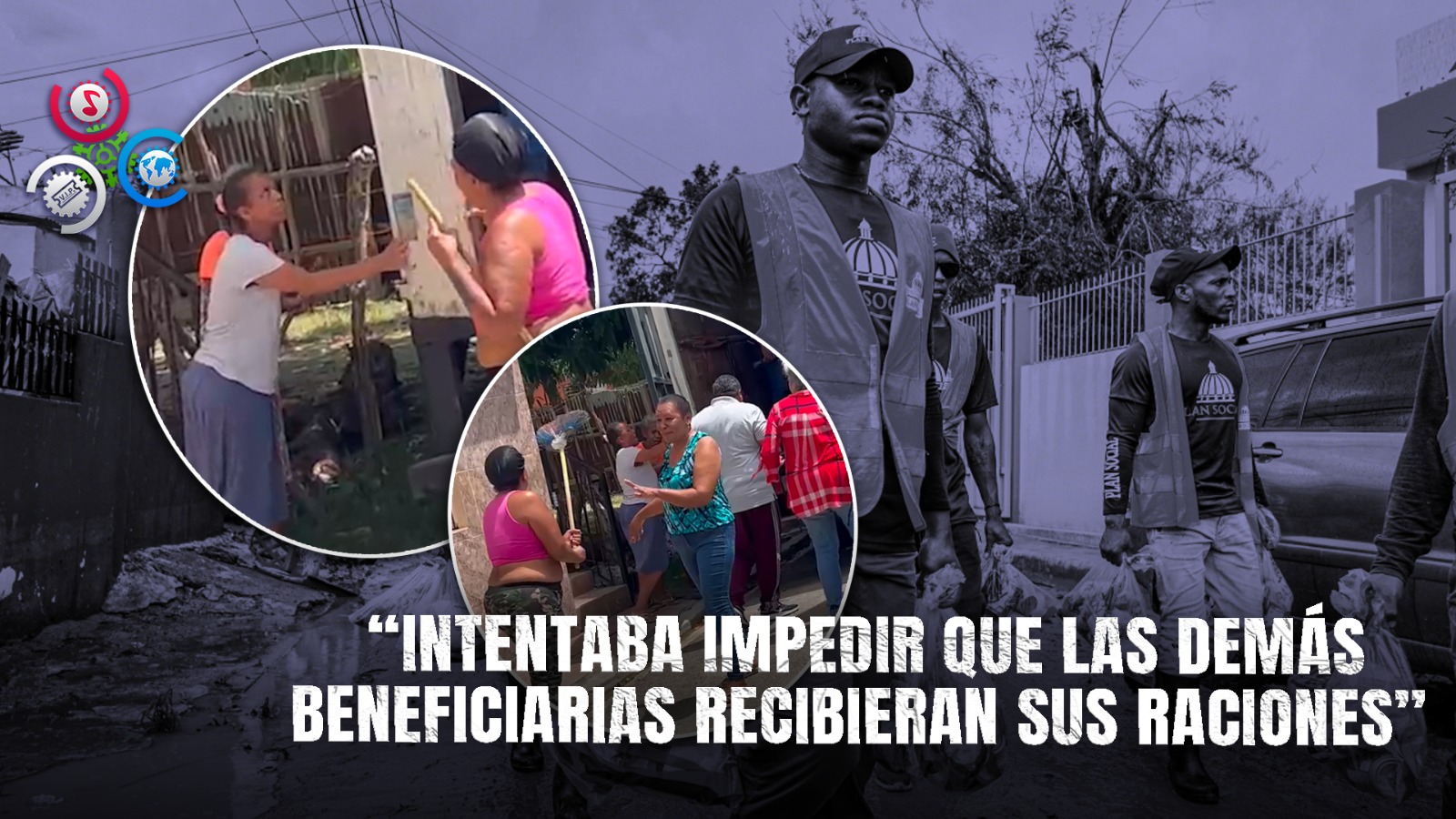 Mujeres Casi Se Entra A Golpe Por Entrega De Raciones De Comida En Río San Juan