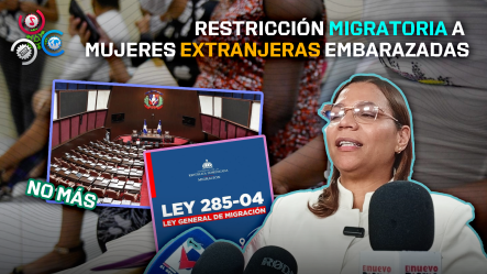 Proyecto De Ley Plantea Restricción Migratoria A Mujeres Extranjeras Embarazadas