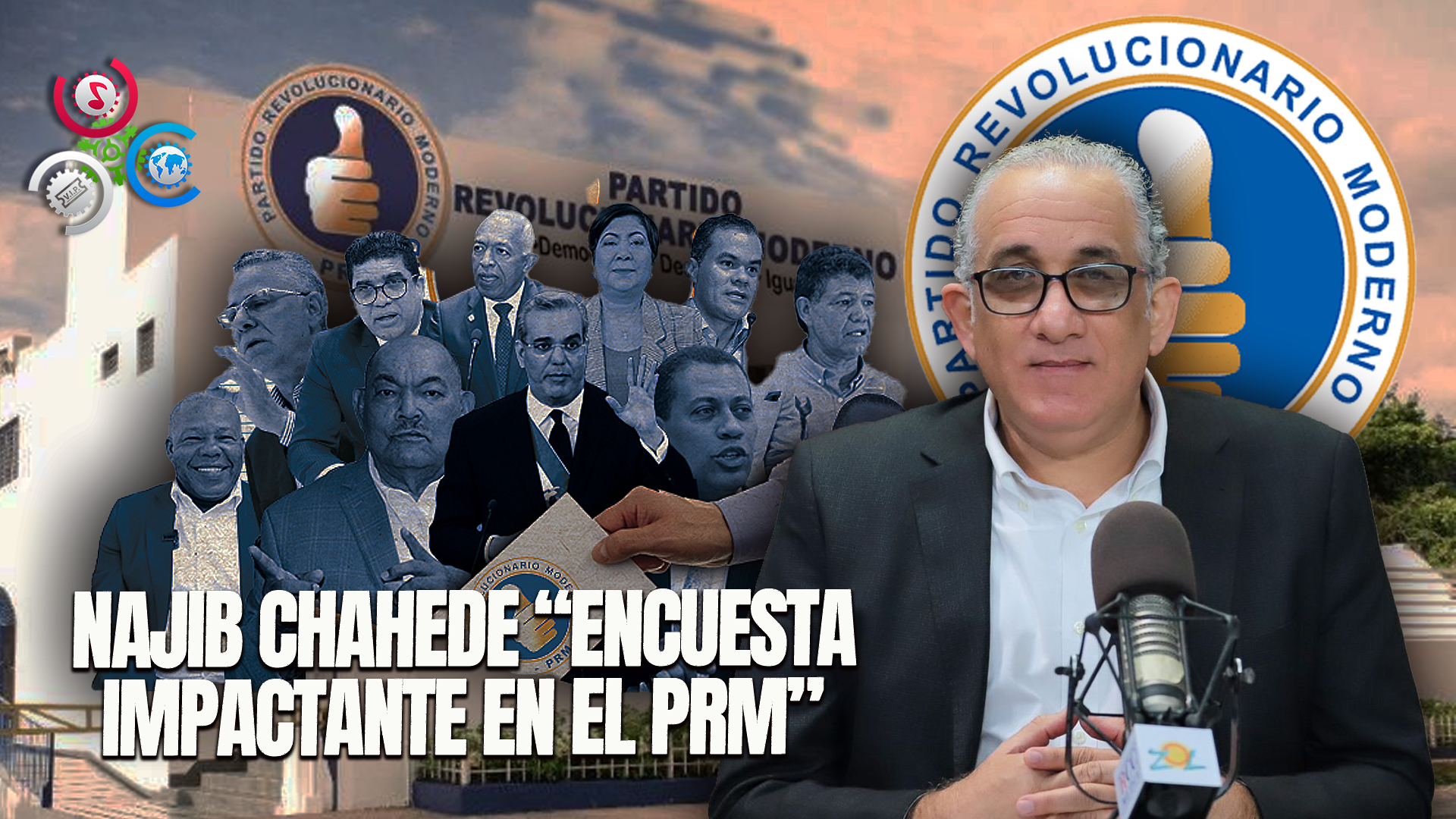 NAJIB CHAHEDE: ENCUESTA REVELADORA PARA EL PRM CON 1,305 ENTREVISTAS