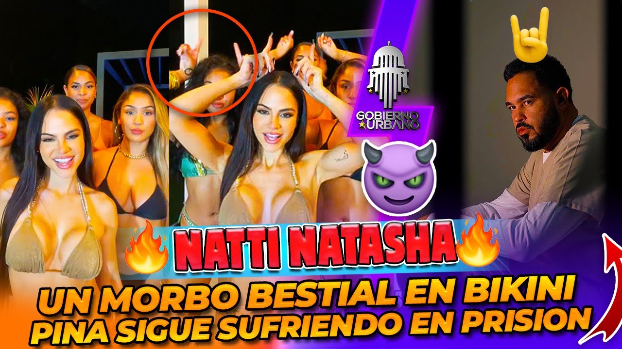 NATTI NATASHA CAUSA UN MORBO BESTIAL EN BIKINI