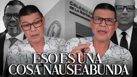 Ricardo Nieves: “El Colegio De Abogados Es Una Cosa NAUSEABUNDA”