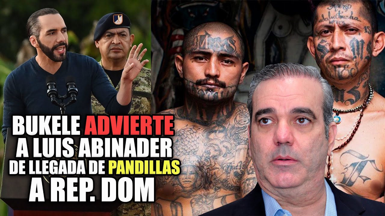 Nayib Bukele Advierte A Luis Abinader De Llegadas De Pandillas Salvadoreñas A RD