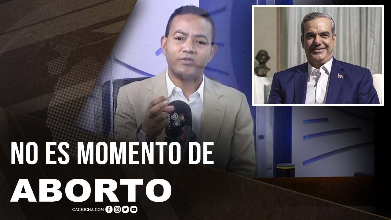Delvis Santos: ¡No Es Momento De Aborto!
