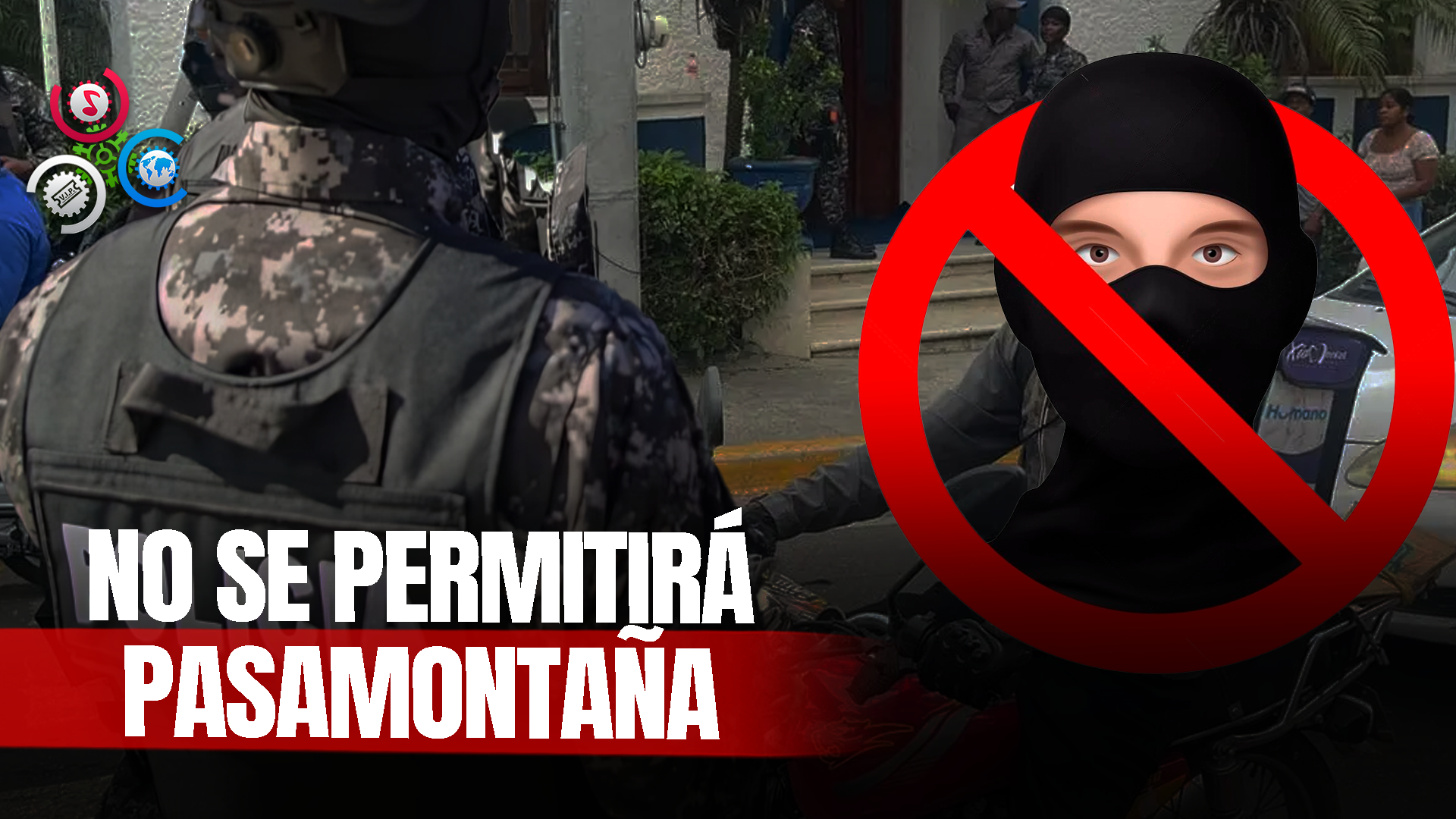 La Policía Nacional Prohíbe El Uso De Pasamontañas En Santiago