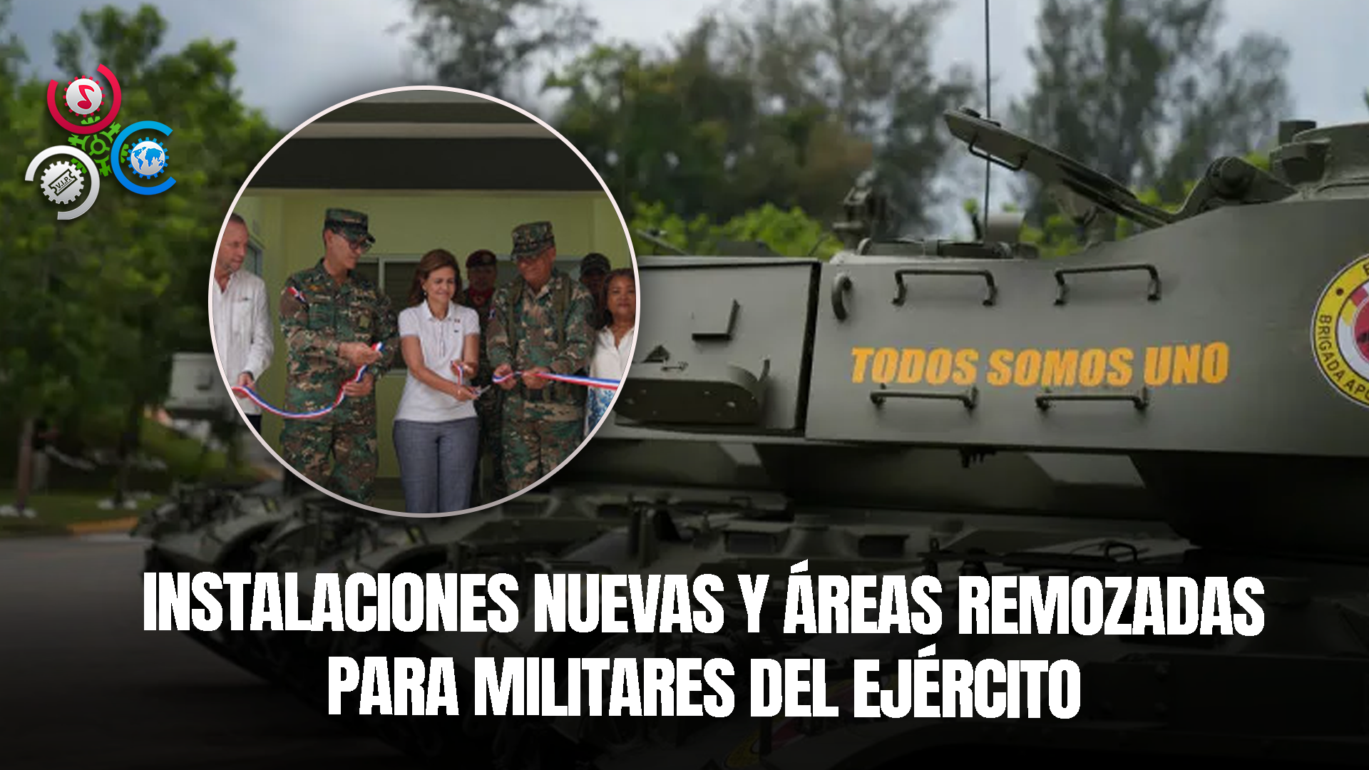 Vicepresidenta Raquel Peña Inaugura Escuela De Artillería E Instalaciones Militares Del Ejército