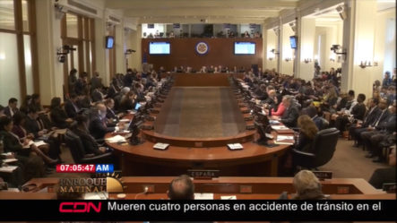 Enfoque Matinal Comentan Sobre La Reunión De La Comisión Permanente En La OEA “República Dominicana Votó Al Lado De La Peor Parte”
