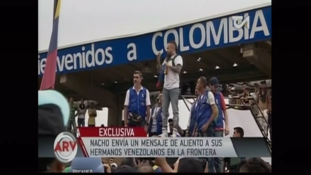 Nacho Envía Un Mensaje De Aliento A Sus Hermanos Venezolanos En La Frontera De Cúcuta