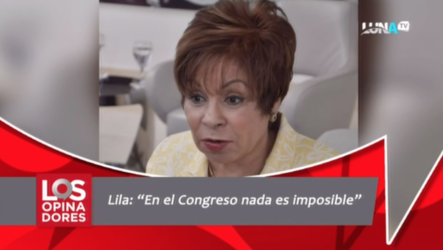 “Nada Es Imposible En El Congreso”, Dice Rafaela Alburquerque Sobre Una Posible Reelección