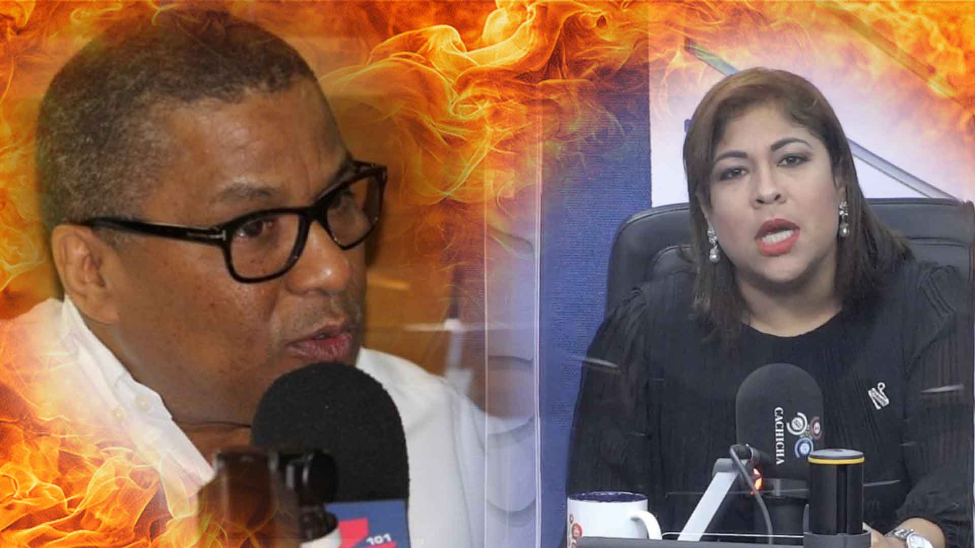 Nadia Andujar Pone En Su Pue’to Al Viceministro De MOPC