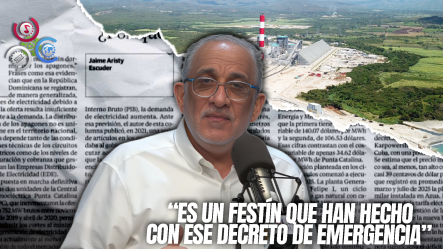 Najib Chahede Advierte Sobre El Alto Costo De Los Megavatios Que Comprará El Gobierno