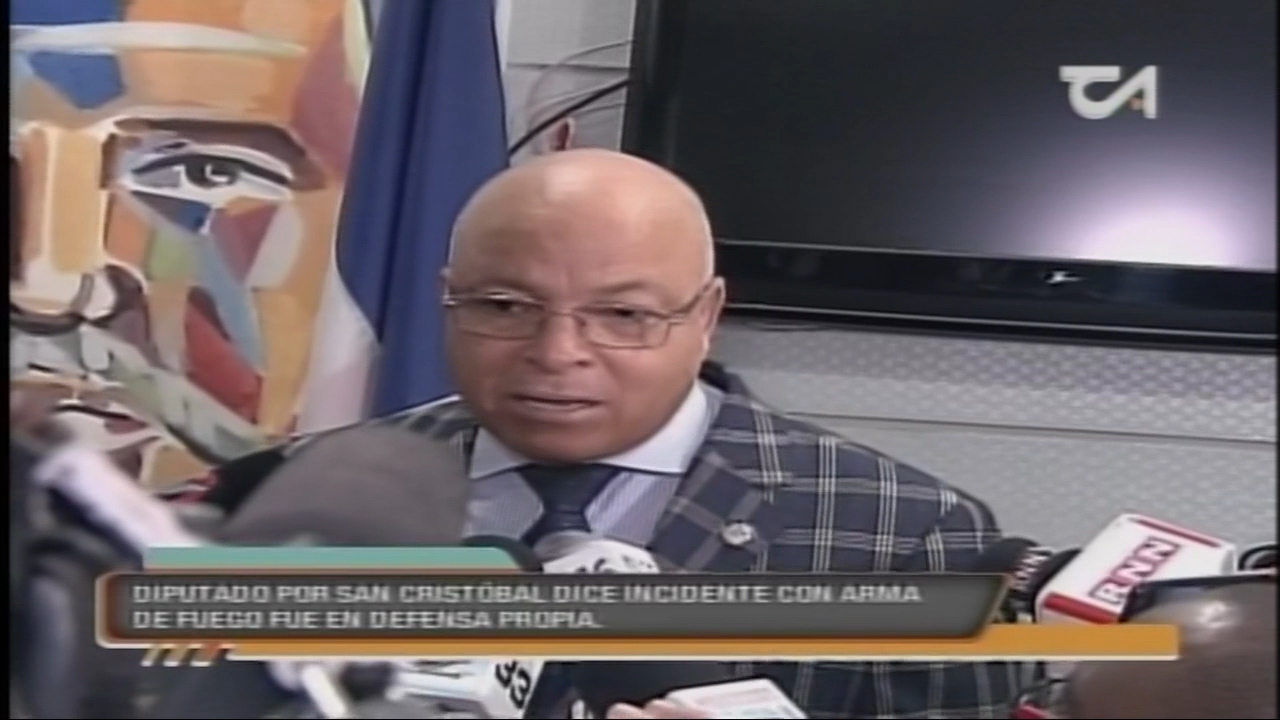 Diputado Por San Cristobal Dice Incidente Con Arma De Fuego Fue En Defensa Propia