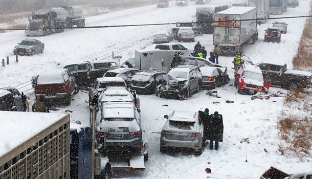 La Nieve Que Genera Alerta En Más De Una Veintena De Estados