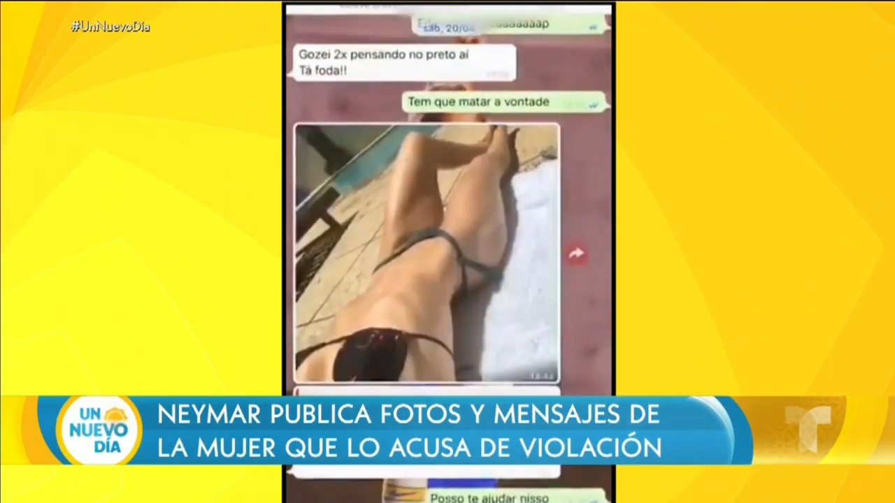 Neymar Publica Fotos De La Mujer Que Lo Acusa De Violación