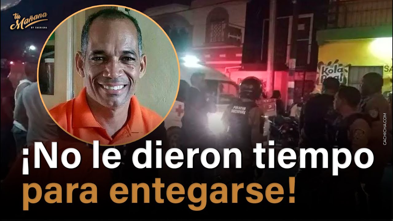 ¡No Le Dieron Tiempo Para Entregarse!