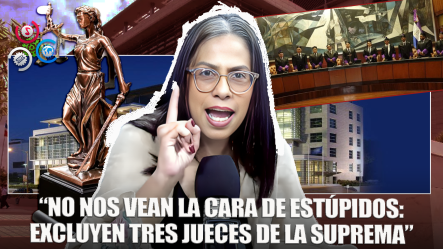 No Nos Vean La Cara De Estúpidos, Ustedes No Querían Que Esos Tres Jueces Sigan En La Suprema