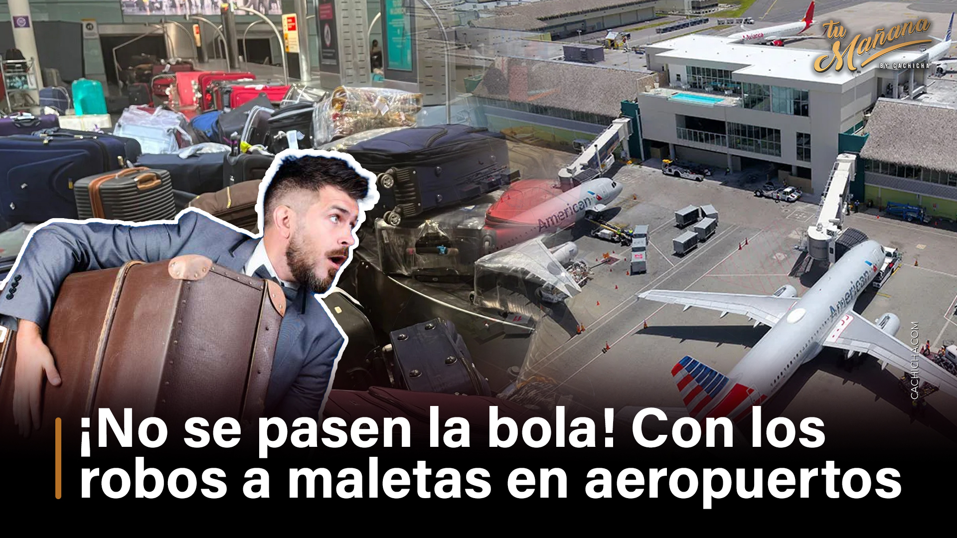 ¡No Se Pasen La Bola! Con Los Robos A Maletas En Aeropuertos