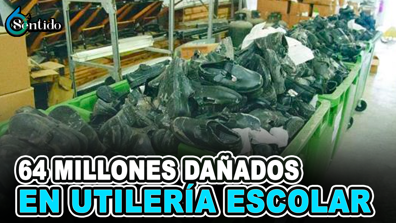 Norisbel Uceta – 64 Millones Dañados En Utilería Escolar | 6to Sentido