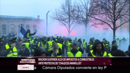 Francia Suspende El Alza De Impuestos A Combustibles Ante Protestas De Semanas De Los “Chalecos Amarillos”